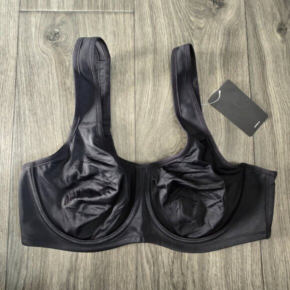 NWT Women’s Black Wired Full Coverage Bra – Size 40C - Picture 1 of 3